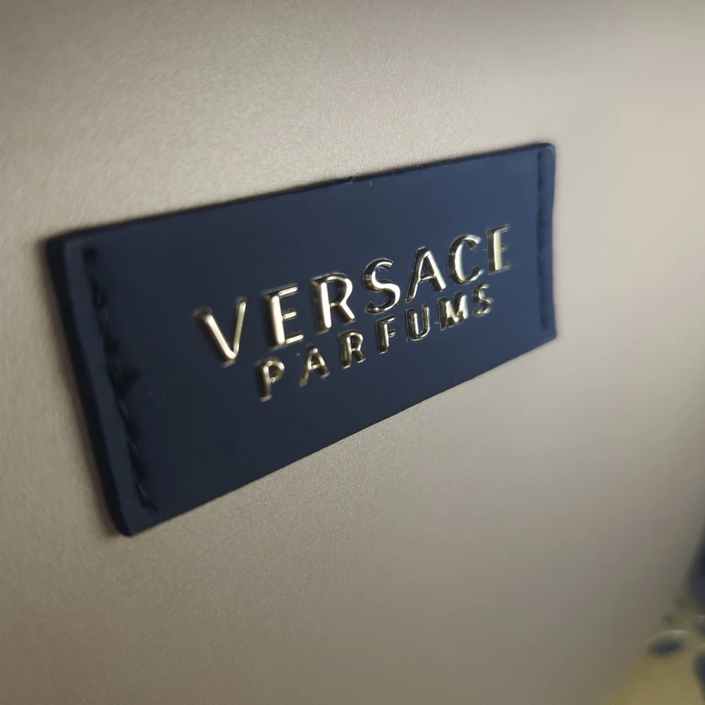 SALE! Versace Parfum Bag - NWOT cosmetic makeup convertible crossbody & chain - Picture 5 of 11